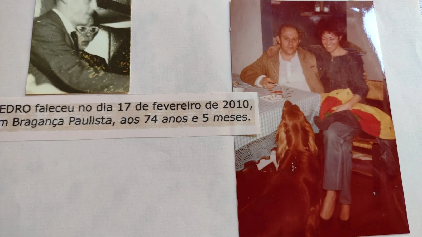 Documento do acervo de Pedro Moretti Guedes